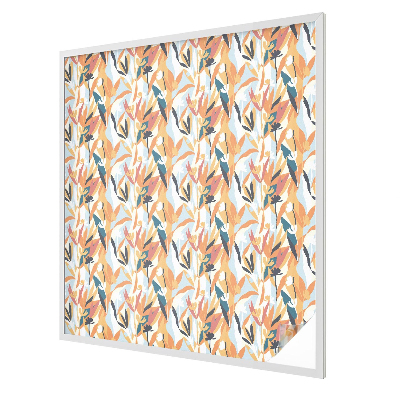 Botanikai energia Öntapadós üvegfólia vitrázs mintával