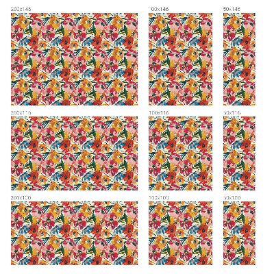 Virágrobbanás Öntapadós ablakfólia ólomüveg mintával