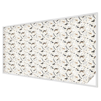 Kutya minták Belátásgátló fólia ablakra