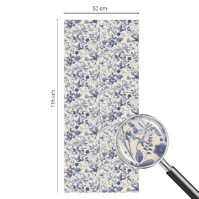 Virágszimmetria Ablaküveg fólia belátásgátló