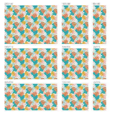 Egzotikus természet Öntapadós üvegfólia vitrázs mintával