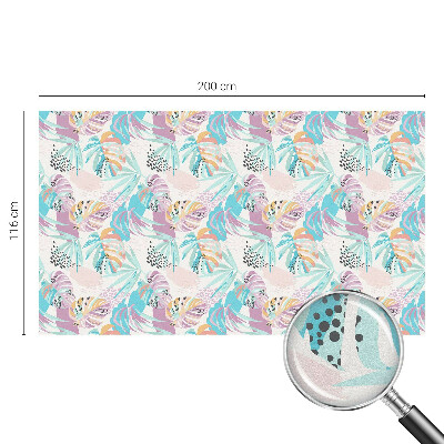 Absztrakt dzsungel Belátásgátló fólia ablakra