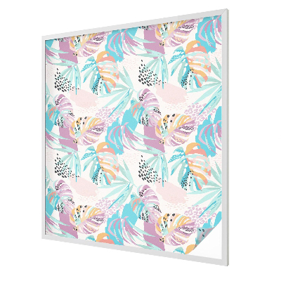 Absztrakt dzsungel Belátásgátló fólia ablakra