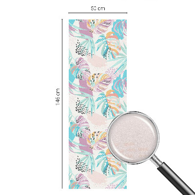 Absztrakt dzsungel Belátásgátló fólia ablakra