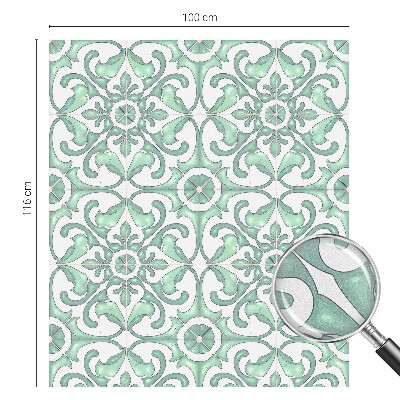 Zöld szimmetria Belátásgátló fólia ablakra