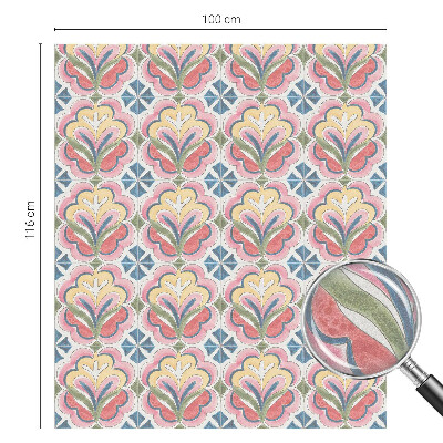 Virágminták Üvegfólia ablakra