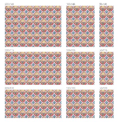 Virágminták Üvegfólia ablakra