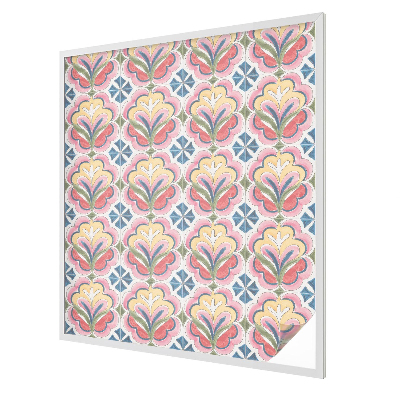 Virágminták Üvegfólia ablakra