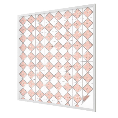 Geometriai rombuszok Belátásgátló fólia ablakra