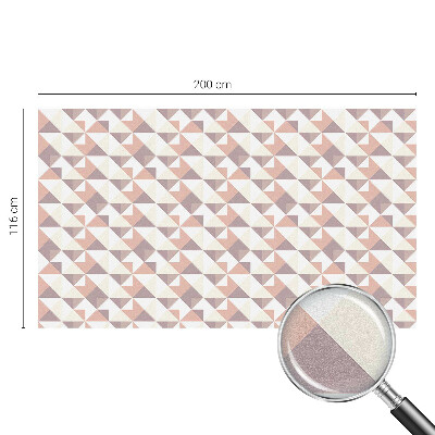 Modern háromszögek Üvegfólia ablakra