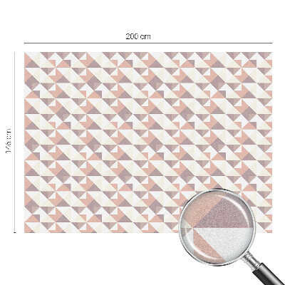 Modern háromszögek Üvegfólia ablakra