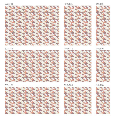 Modern háromszögek Üvegfólia ablakra