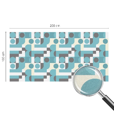 Geometriai minták Ablaküveg fólia belátásgátló