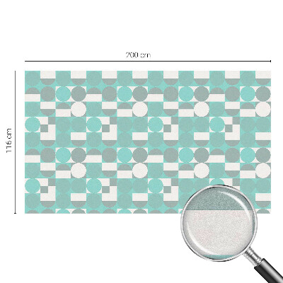 Geometriai alakzatok Belátásgátló fólia ablakra