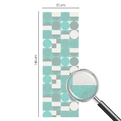 Geometriai alakzatok Belátásgátló fólia ablakra