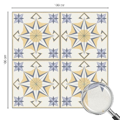 Geometriai csillagok Öntapadós ablakfólia ólomüveg mintával