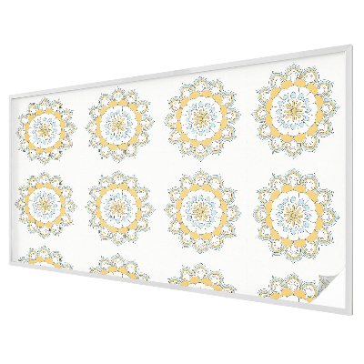 Színes mandalák Ablaküveg fólia belátásgátló