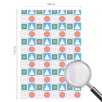 Absztrakt minták Üvegfólia ablakra