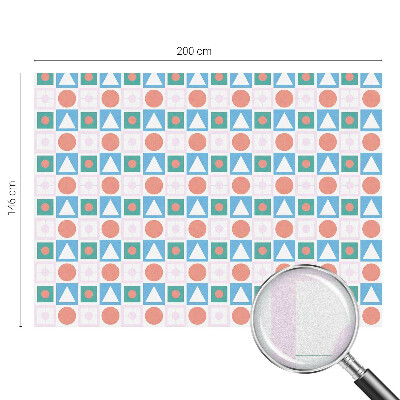 Absztrakt minták Üvegfólia ablakra