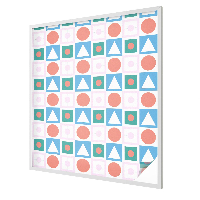 Absztrakt minták Üvegfólia ablakra