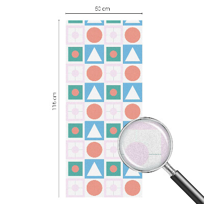 Absztrakt minták Üvegfólia ablakra