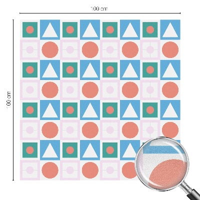 Absztrakt minták Üvegfólia ablakra