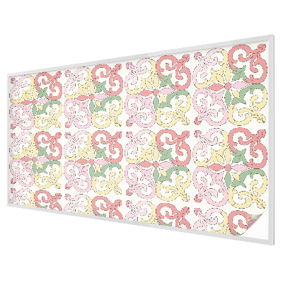 Virágdíszek Öntapadós üvegfólia vitrázs mintával