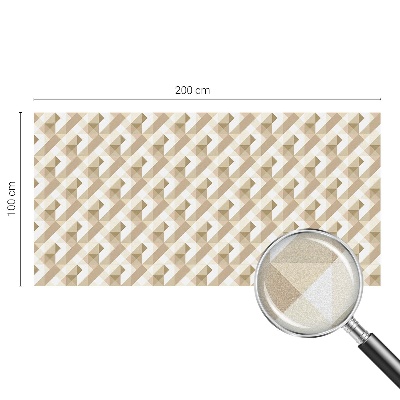 Háromszög alakú minták Üvegfólia ablakra