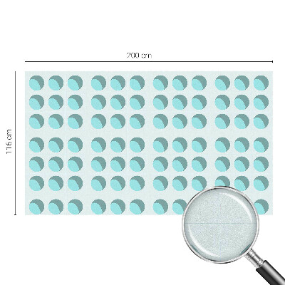 Modern kerekek Öntapadós ablakfólia ólomüveg mintával