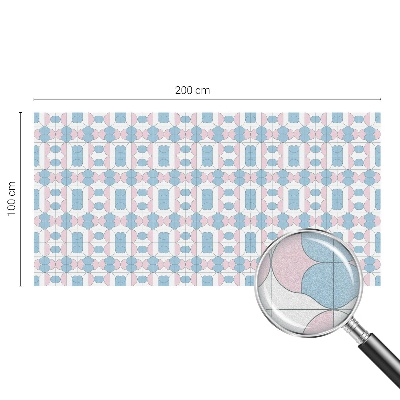 Pasztell minták Üvegfólia ablakra