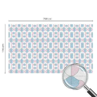 Pasztell minták Üvegfólia ablakra
