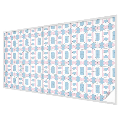 Pasztell minták Üvegfólia ablakra