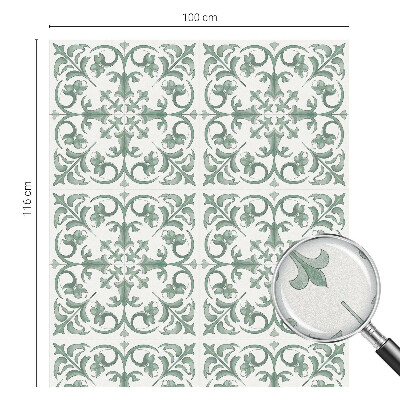 Növényi díszek Ablaküveg fólia belátásgátló