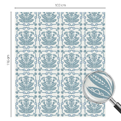 Virágminta Belátásgátló fólia ablakra