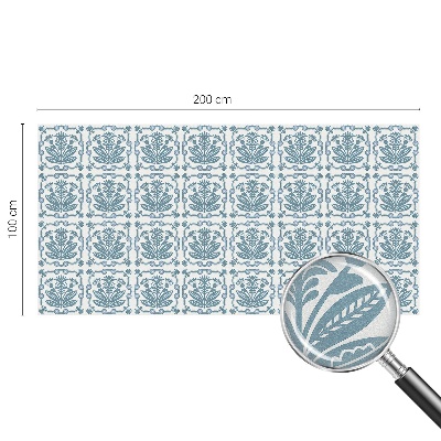 Virágminta Belátásgátló fólia ablakra