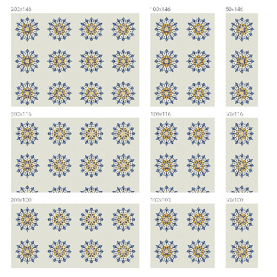 Dekoratív mandala Öntapadós ablakfólia ólomüveg mintával