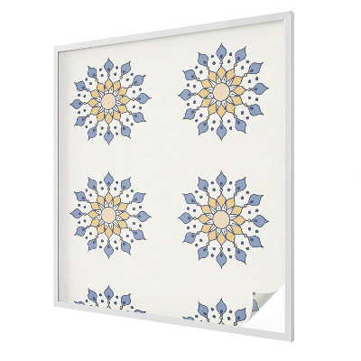 Dekoratív mandala Öntapadós ablakfólia ólomüveg mintával