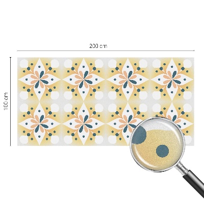 Virágszimmetria Belátásgátló fólia ablakra