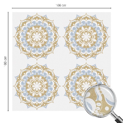 Bohém mandalák Ablaküveg fólia belátásgátló