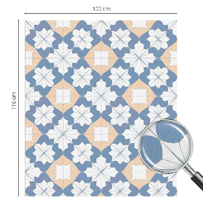 Szimmetrikus minták Ablaküveg fólia belátásgátló