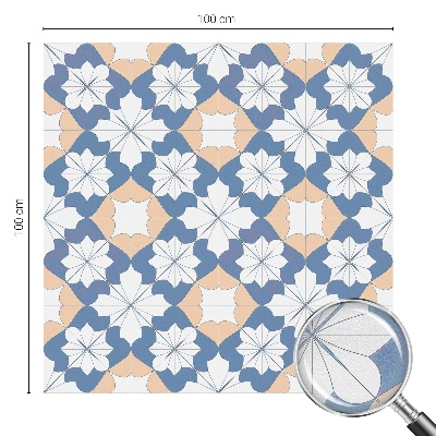 Szimmetrikus minták Ablaküveg fólia belátásgátló