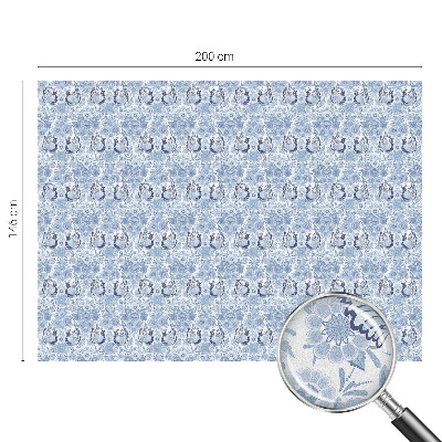 Virágos madár Ablaküveg fólia belátásgátló