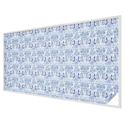 Virágos madár Ablaküveg fólia belátásgátló