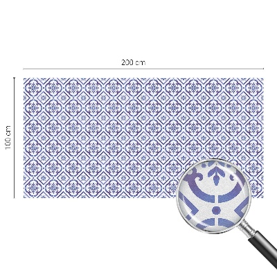 Kék csempék Üvegfólia ablakra