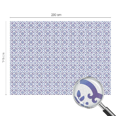 Kék csempék Üvegfólia ablakra