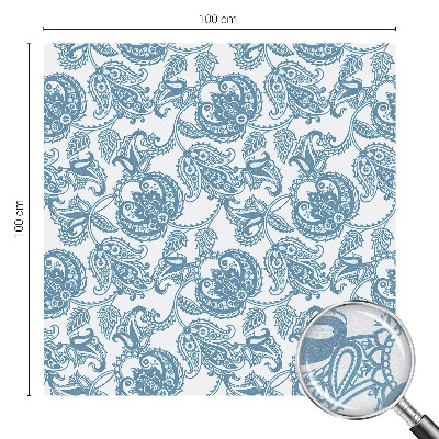 Kék díszek Ablaküveg fólia belátásgátló