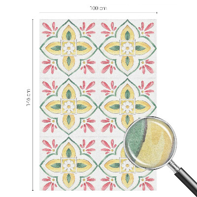 Virágdísz Belátásgátló fólia ablakra