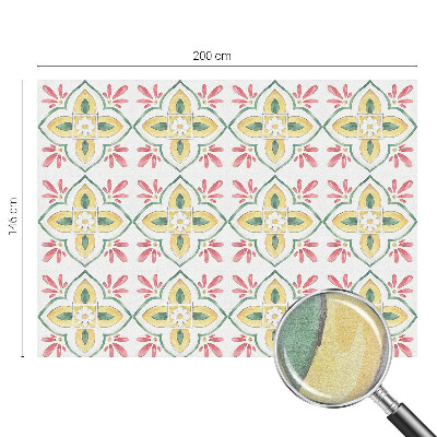 Virágdísz Belátásgátló fólia ablakra