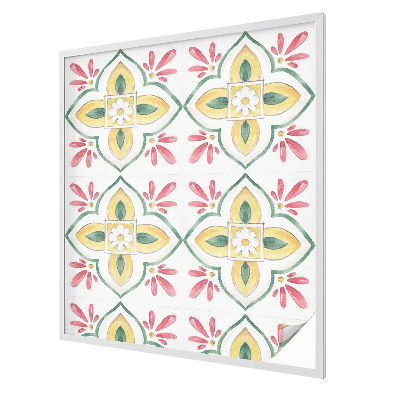 Virágdísz Belátásgátló fólia ablakra