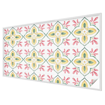 Virágdísz Belátásgátló fólia ablakra